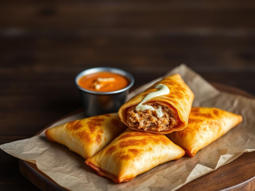 Buffalo Chicken Empanadillas from Sully's Kitchen